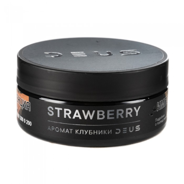 Табак Deus Strawberry (Клубника) 100 гр в Турции