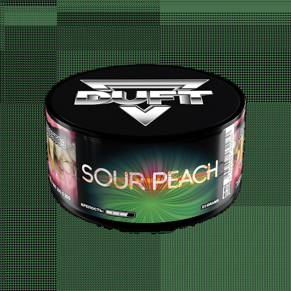 Табак Duft Sour Peach (Кислый Персик) 20 гр в Турции