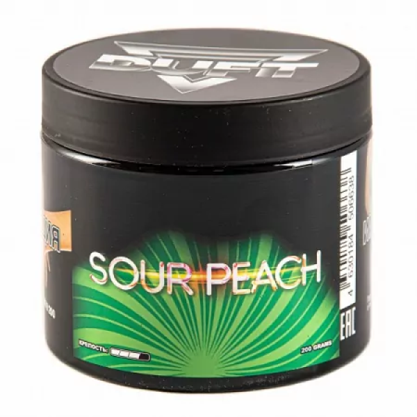 Табак Duft Sour Peach (Кислый Персик) 200 гр в Турции