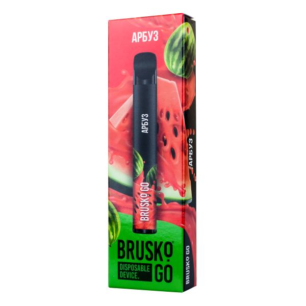 Одноразовая электронная сигарета Brusko Go Арбуз 800 затяжек в Турции