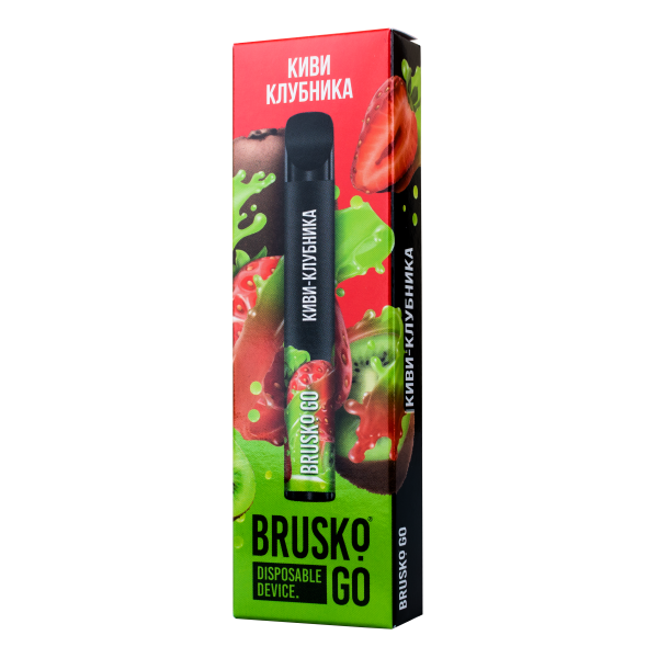 Одноразовая электронная сигарета Brusko Go Киви Клубника 800 затяжек в Турции