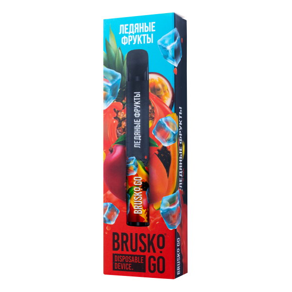 Одноразовая электронная сигарета Brusko Go Ледяные Фрукты 800 затяжек в Турции