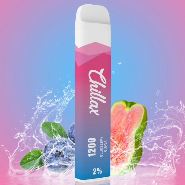 Chillax Blueberry Guava (Черника Гуава), 1200 тяг в Турции