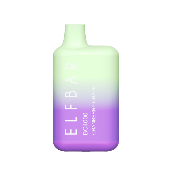 Elf Bar BC4000 Cranberry Grape (Клюква и виноград со льдом), 4000 тяг в Турции