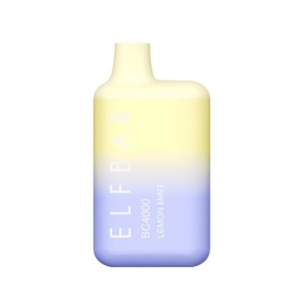 Elf Bar BC4000 Lemon Mint (Лимон с мятой), 4000 тяг в Турции
