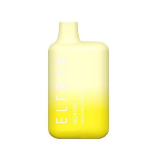 Elf Bar BC4000 Mango Peach (Манго и персик), 4000 тяг в Турции