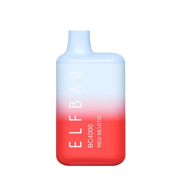 Elf Bar BC4000 Red Mojito (Клубничный мохито), 4000 тяг в Турции