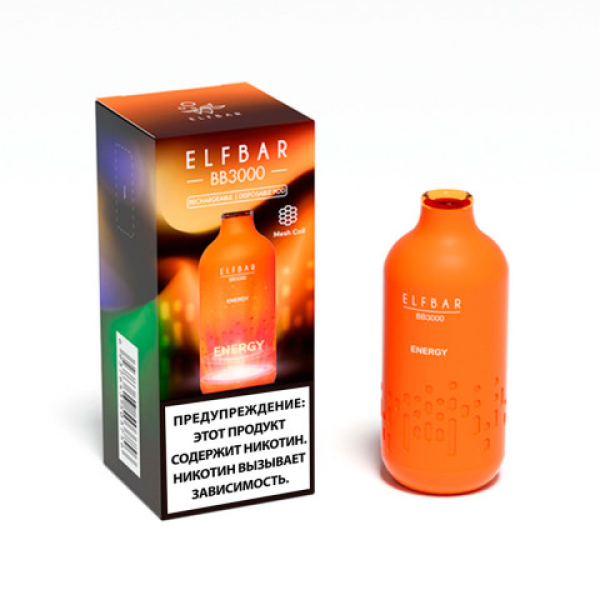 Elfbar BB3000 Энергетик, 3000 тяг в Турции