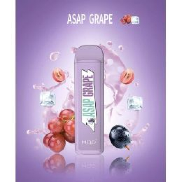 HQD MEGA Asap Grape (Винград), 1800 тяг в Турции