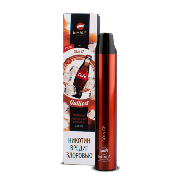 inHale Guliver Hard Cola Ice (Кола Со Льдом) 1500 затяжек в Турции