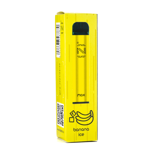 Одноразовая электронная сигарета IZI Max Banana Ice (Банан со льдом) 1600 затяжек в Турции