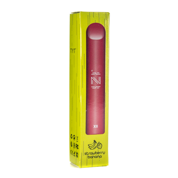 Одноразовая электронная сигарета IZI X2 Strawberry Banana (Клубника Банан) 800 затяжек в Турции