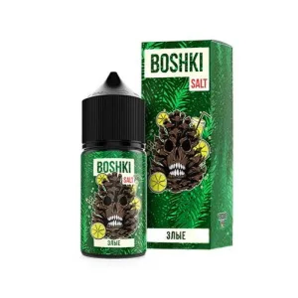 Жидкость BOSHKI Salt Злые (Лимонад ягоды хвоя) (30 мл, 20 мг/мл) в Турции