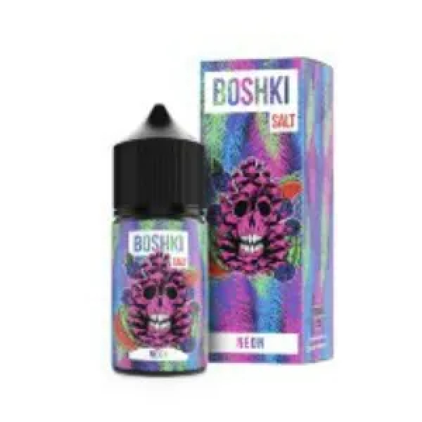 Жидкость BOSHKI Salt Неон (Арбуз ежевика хвоя) (30 мл, 20 мг/мл) в Турции