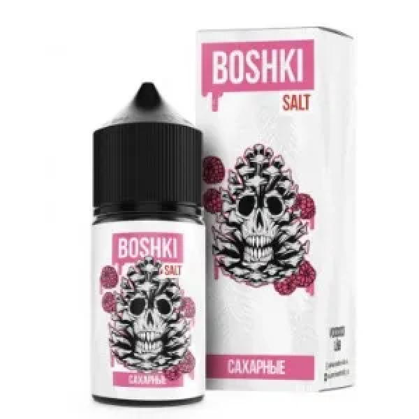 Жидкость BOSHKI Salt Сахарные (Малина варенье хвоя) (30 мл, 20 мг/мл) в Турции