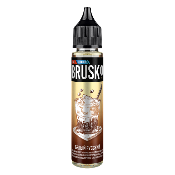 Жидкость Brusko Salt  Белый Русский 30 мл в Турции