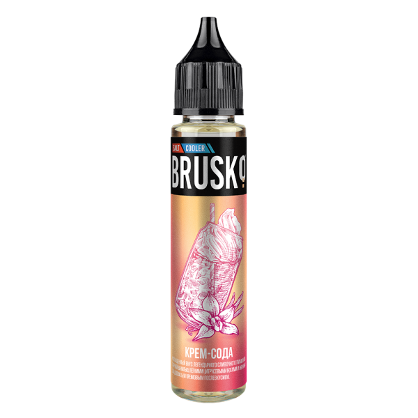 Жидкость Brusko Salt  Крем Сода 30 мл в Турции