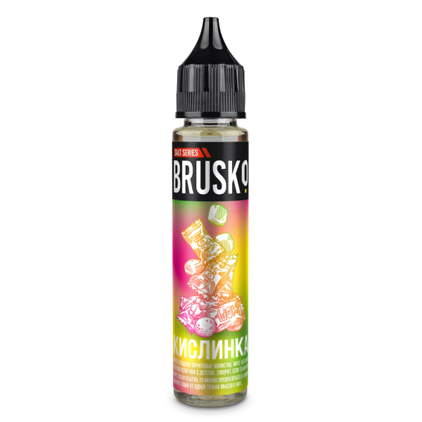 Жидкость Brusko Salt Кислинка 30 мл в Турции