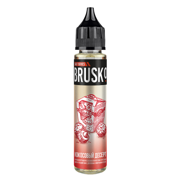Жидкость Brusko Salt Кокосовый Десерт 30 мл в Турции