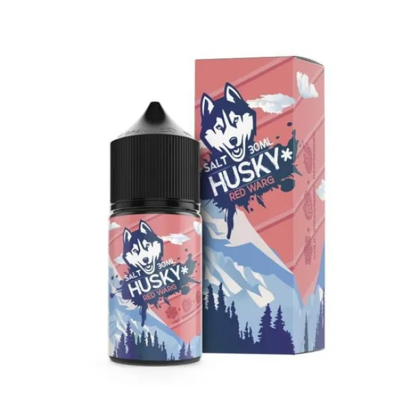 Жидкость Husky salt Malaysian series Red warg (Холодок малина клубника) (30 мл, 20 мг/мл) в Турции