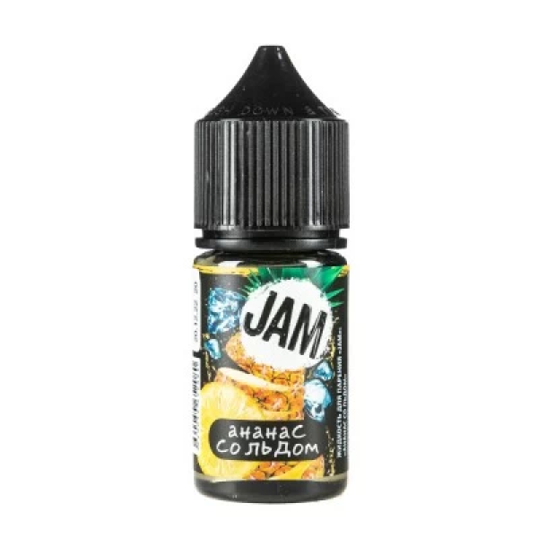 Жидкость Jam Suprime Salt Ананас с Холодом (30 мл, 20 мг/мл) в Турции