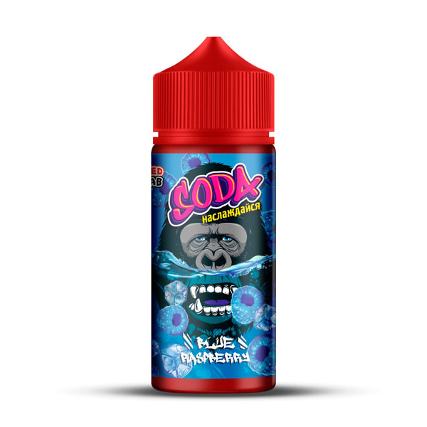 Жидкость Soda Blue Raspberry (Синяя малина) (30 мл, 20 мг/мл) в Турции