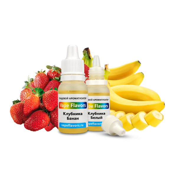 Ароматизатор Vape Flavors Клубника Банан 10мл в Турции