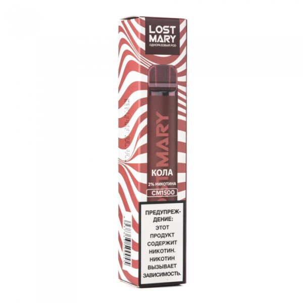 Lost Mary Cola Кола, 1500 тяг в Турции