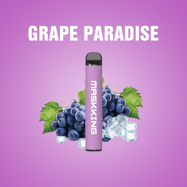 Одноразовая электронная сигарета Maskking High Pro Grape Paradise (Виноградный Рай) 1000 затяжек в Турции
