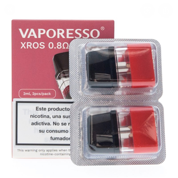 Упаковка картриджей Vaporesso XROS Series 0.8 ohm Pod 2 ml (в упаковке 2 шт) в Турции