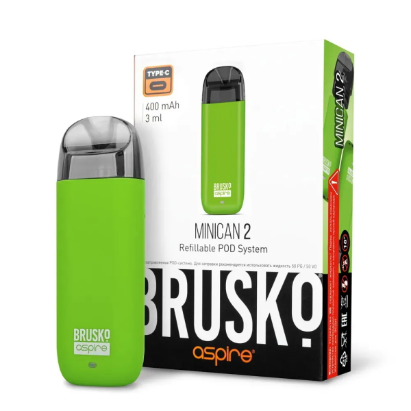 Brusko MINICAN 2 (400 мАч, Зеленый) в Турции