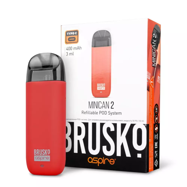 Brusko MINICAN 2 (400 мАч, Красный) в Турции