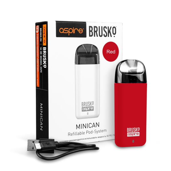 Brusko MINICAN plus (850 мАч, Красный) в Турции