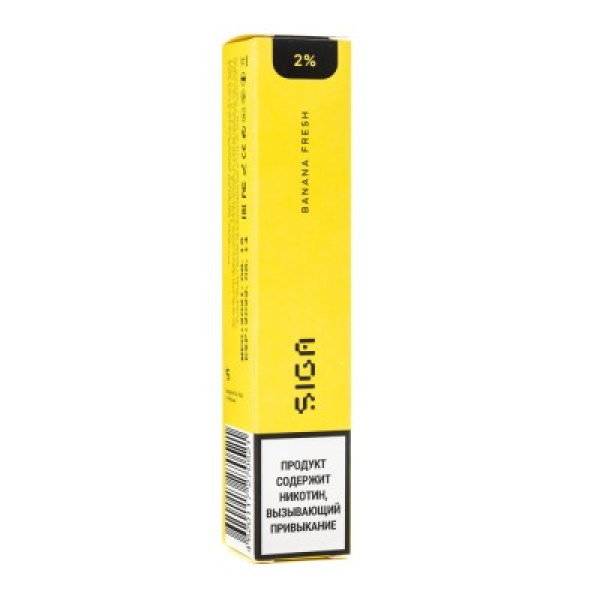 Siga Banana fresh, 1500 тяг в Турции