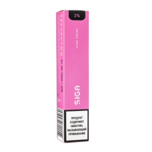 Siga Pink drink, 1500 тяг в Турции