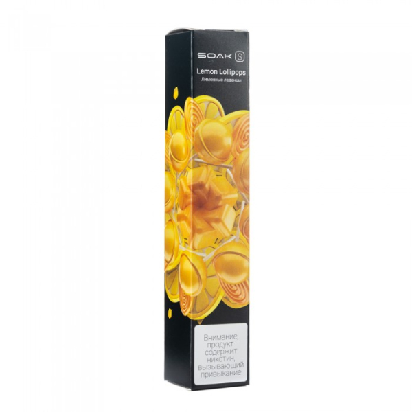 SOAK S Lemon Lollipops (Лимонные леденцы), 2500 тяг в Турции