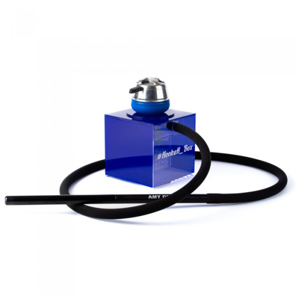 Кальян Hookah Box Blue синий (20 см) в Турции
