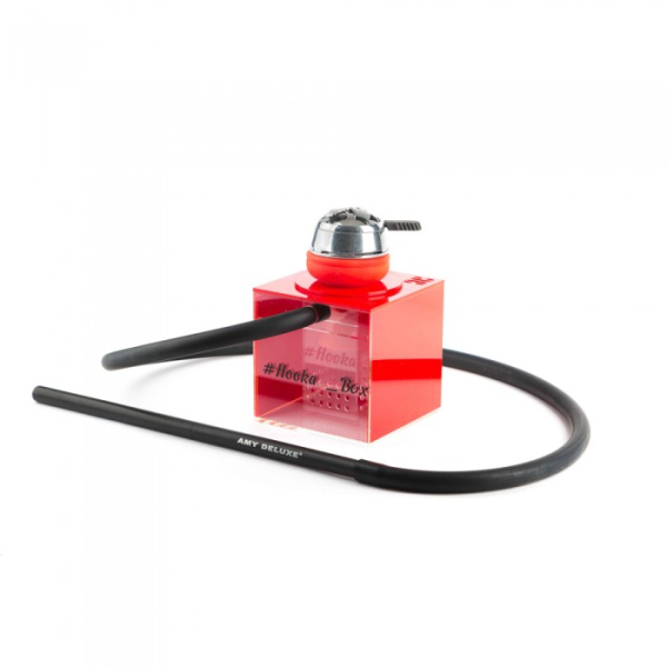 Кальян Hookah Box Red красный (20 см) в Турции