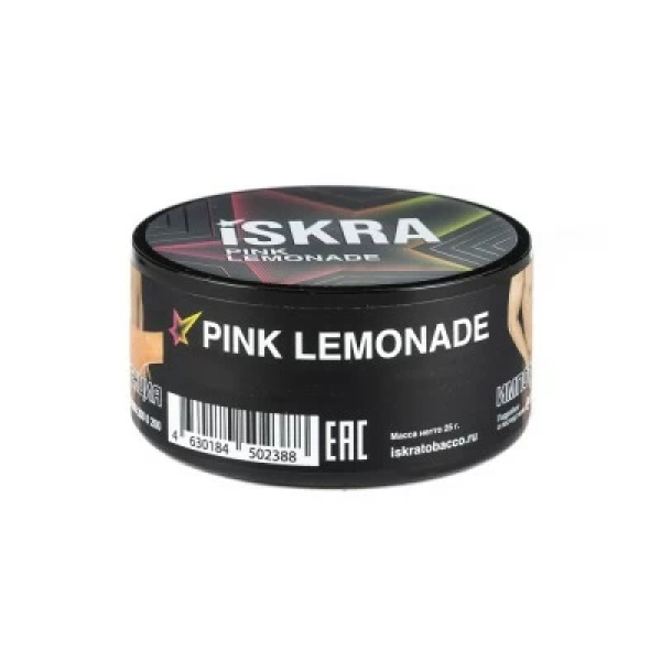 Табак Iskra Pink Lemonade (Малиновый лимонад) 25 гр в Турции