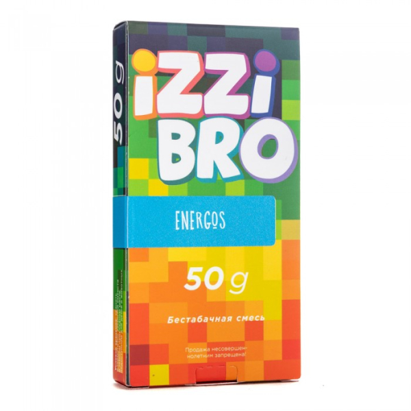 Смесь IZZIBRO ENERGOS (Освежающий Энергетик) 50 гр в Турции
