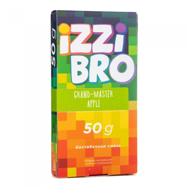 Смесь IZZIBRO GRAND master Apple (Ледяное Зеленое Яблоко) 50 гр в Турции