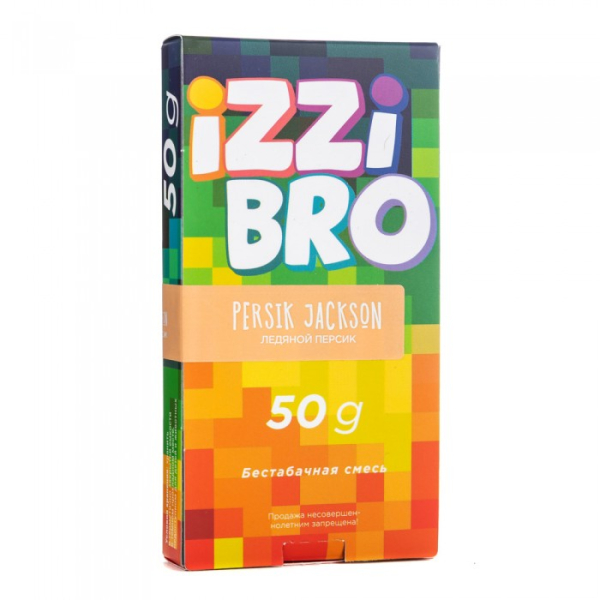 Смесь IZZIBRO Persik JACKSON (Ледяной Персик) 50 гр в Турции