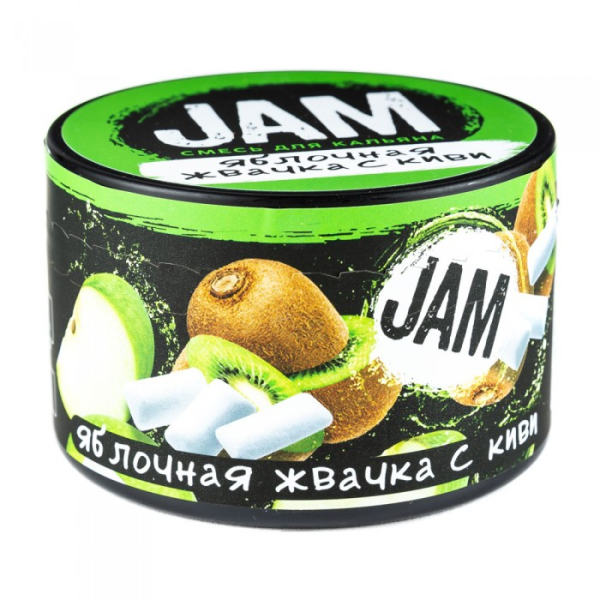 Смесь JAM Яблочная Жвачка с Киви 250 гр в Турции