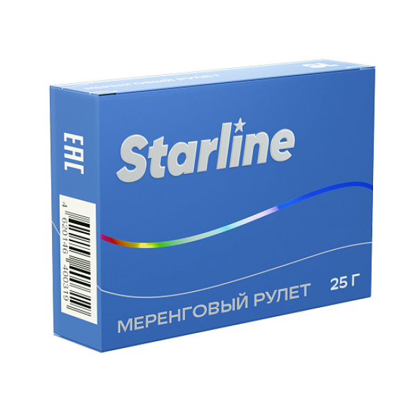 Табак Starline МЕРЕНГОВЫЙ РУЛЕТ 25 гр в Турции