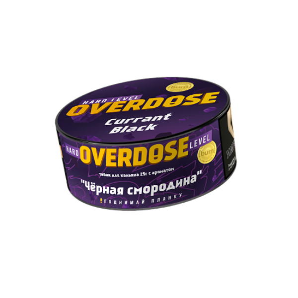 Табак OVERDOSE CURRANT BLACK 25 гр в Турции