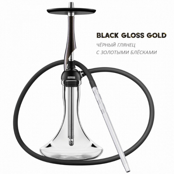 Кальян Koress K1T Black Gloss Gold в Турции