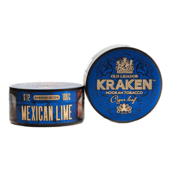 Табак Kraken Medium Seco Mexican lime (Мексиканский лайм) 100 гр в Турции