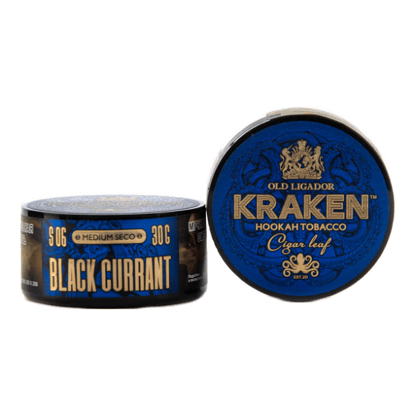 Табак Kraken Medium Seco Black Currant (Черная смородина) 30 гр в Турции