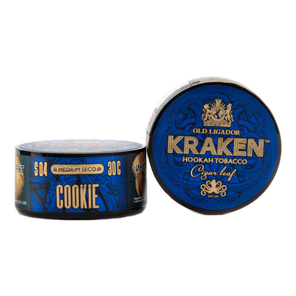 Табак Kraken Medium Seco Cookie (Печенье) 30 гр в Турции