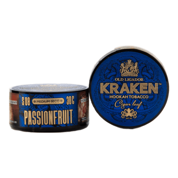 Табак Kraken Medium Seco Passion Fruit (Маракуйя) 30 гр в Турции